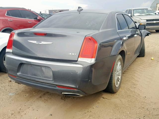 2C3CCAAG5GH206771 - 2016 CHRYSLER 300 LIMITE GRAY photo 4