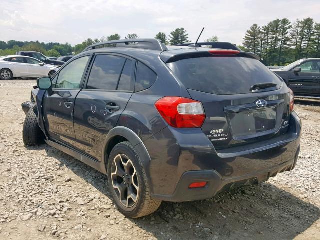 JF2GPAKCXD2813977 - 2013 SUBARU XV CROSSTR BLACK photo 3