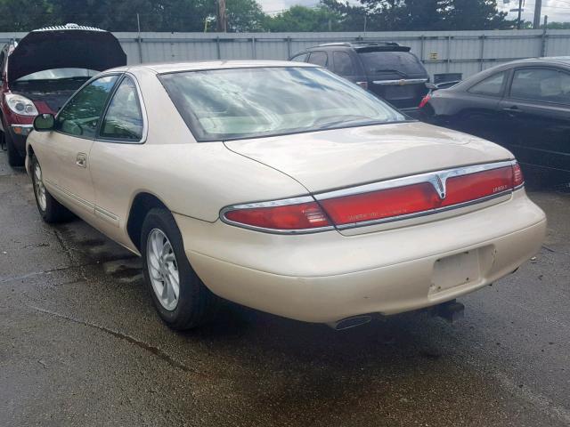 1LNLM91V6VY718592 - 1997 LINCOLN MARK VIII CREAM photo 3