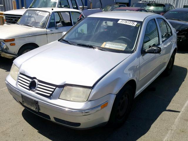 3VWRA69M65M034636 - 2005 VOLKSWAGEN JETTA GL SILVER photo 2