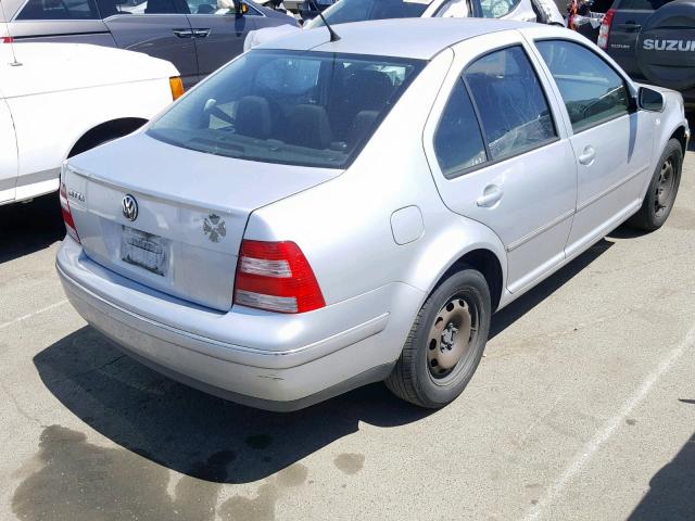 3VWRA69M65M034636 - 2005 VOLKSWAGEN JETTA GL SILVER photo 4