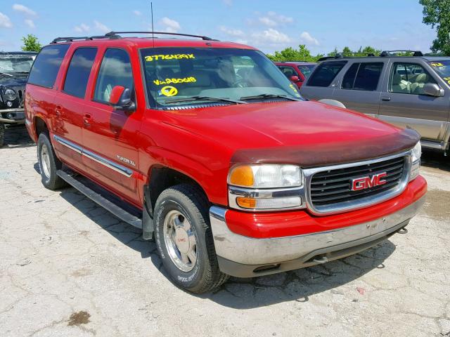 3GKFK16T81G280618 - 2001 GMC YUKON XL K RED photo 1