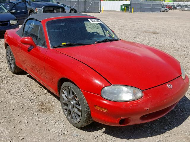 JM1NB3533X0108241 - 1999 MAZDA MX-5 MIATA RED photo 1