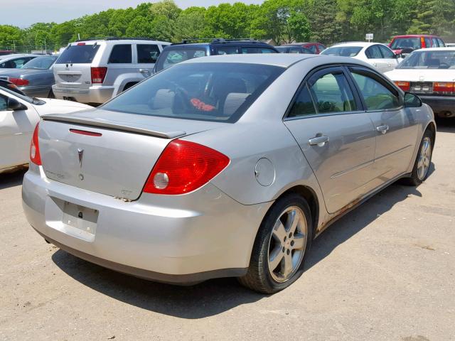 1G2ZH528154119468 - 2005 PONTIAC G6 GT SILVER photo 4