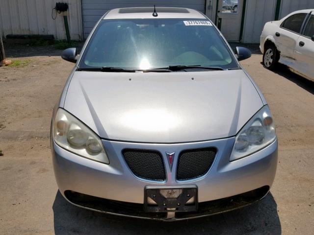 1G2ZH528154119468 - 2005 PONTIAC G6 GT SILVER photo 9