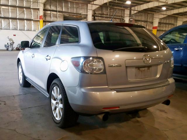 JM3ER293970125701 - 2007 MAZDA CX-7 SILVER photo 3