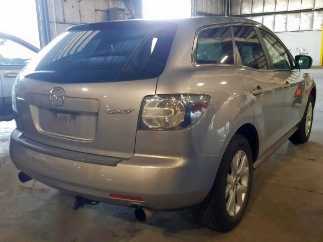 JM3ER293970125701 - 2007 MAZDA CX-7 SILVER photo 4