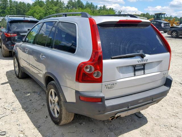 YV1CZ852351178508 - 2005 VOLVO XC90 V8 SILVER photo 3