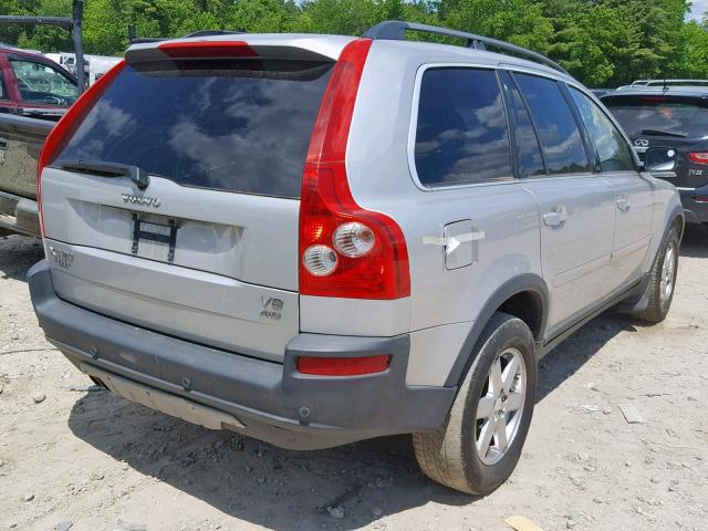 YV1CZ852351178508 - 2005 VOLVO XC90 V8 SILVER photo 4