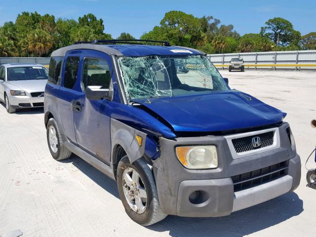 5J6YH18635L005834 - 2005 HONDA ELEMENT EX BLUE photo 1