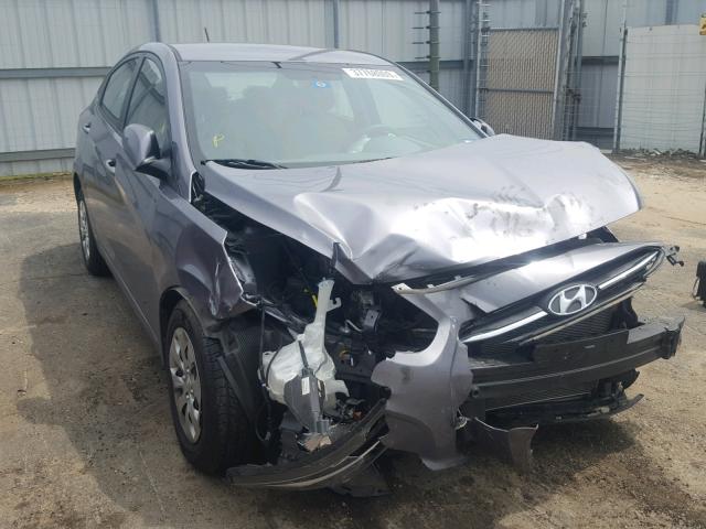 KMHCT4AE2GU083810 - 2016 HYUNDAI ACCENT SE GRAY photo 1