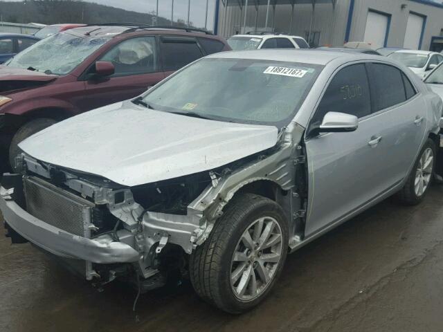 1G11H5SL4EF284537 - 2014 CHEVROLET MALIBU LTZ 银色 照片 2
