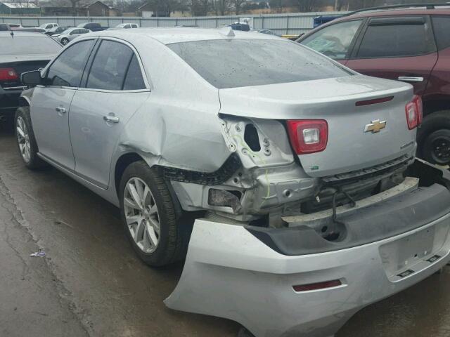 1G11H5SL4EF284537 - 2014 CHEVROLET MALIBU LTZ 银色 照片 3