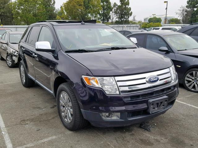 2FMDK49C77BB48148 - 2007 FORD EDGE SEL P PURPLE photo 1