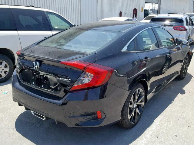 2HGFC2F82KH504818 - 2019 HONDA CIVIC SPOR BLACK photo 4