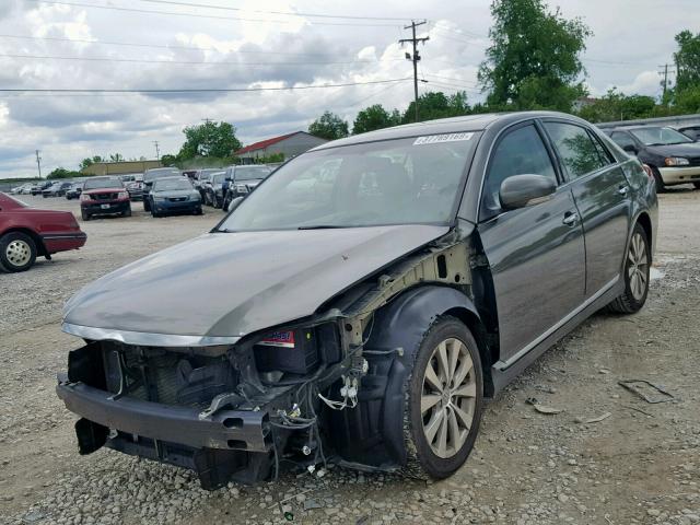 4T1BK3DB9BU424283 - 2011 TOYOTA AVALON BAS GREEN photo 2