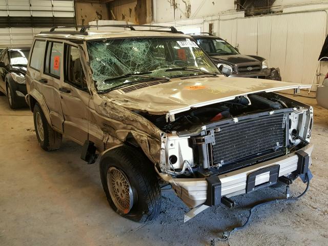 1J4FJ78S2PL510049 - 1993 JEEP CHEROKEE C GOLD photo 1