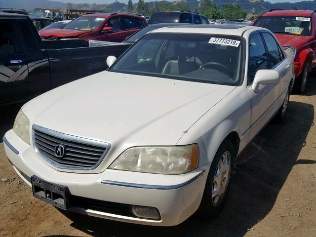 JH4KA9657YC004939 - 2000 ACURA 3.5RL WHITE photo 2