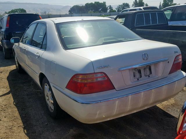 JH4KA9657YC004939 - 2000 ACURA 3.5RL WHITE photo 3