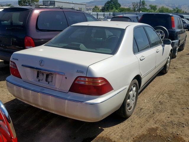 JH4KA9657YC004939 - 2000 ACURA 3.5RL WHITE photo 4