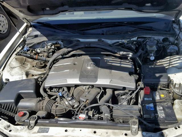 JH4KA9657YC004939 - 2000 ACURA 3.5RL WHITE photo 7