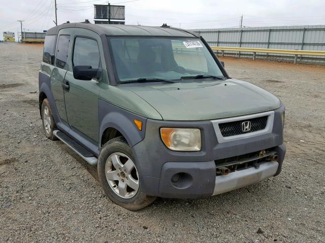 5J6YH18655L010551 - 2005 HONDA ELEMENT EX GREEN photo 1