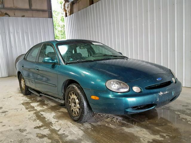 1FALP52U4VA225793 - 1997 FORD TAURUS GL GREEN photo 1