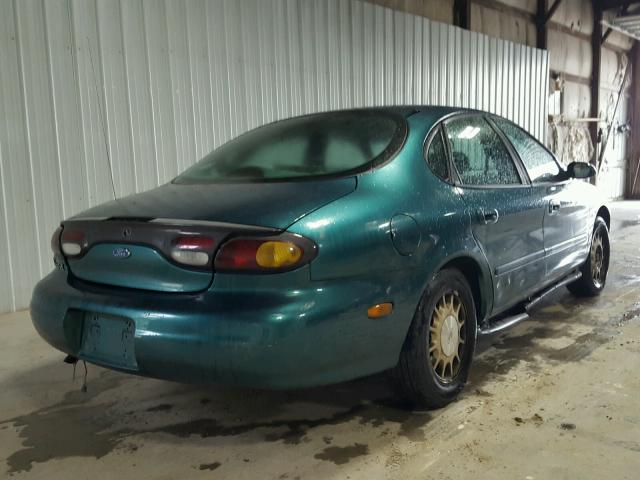 1FALP52U4VA225793 - 1997 FORD TAURUS GL GREEN photo 4