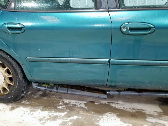 1FALP52U4VA225793 - 1997 FORD TAURUS GL GREEN photo 9