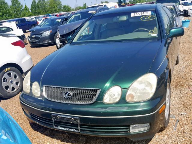 JT8BD68S2W0040478 - 1998 LEXUS GS 300 GREEN photo 9