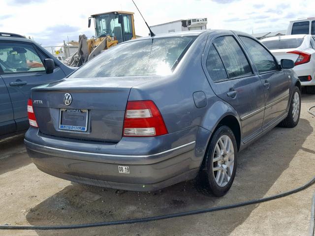 3VWRK69M24M096272 - 2004 VOLKSWAGEN JETTA GL GRAY photo 4