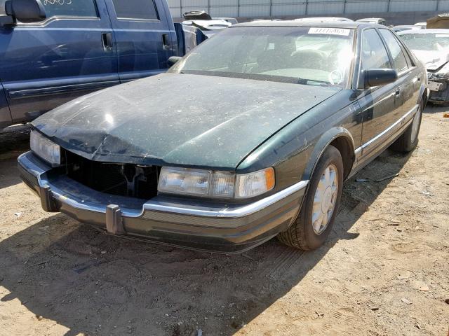 1G6KS52Y7VU844882 - 1997 CADILLAC SEVILLE SL GREEN photo 2