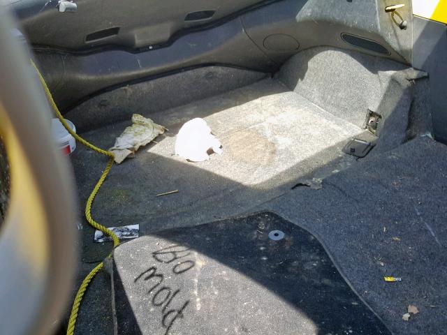 3VWCP21C02M455697 - 2002 VOLKSWAGEN NEW BEETLE Դեղին լուսանկար 6