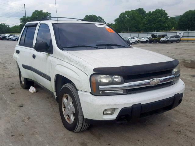 1GNDT13SX42320181 - 2004 CHEVROLET TRAILBLAZE WHITE photo 1