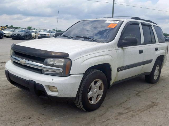 1GNDT13SX42320181 - 2004 CHEVROLET TRAILBLAZE WHITE photo 10