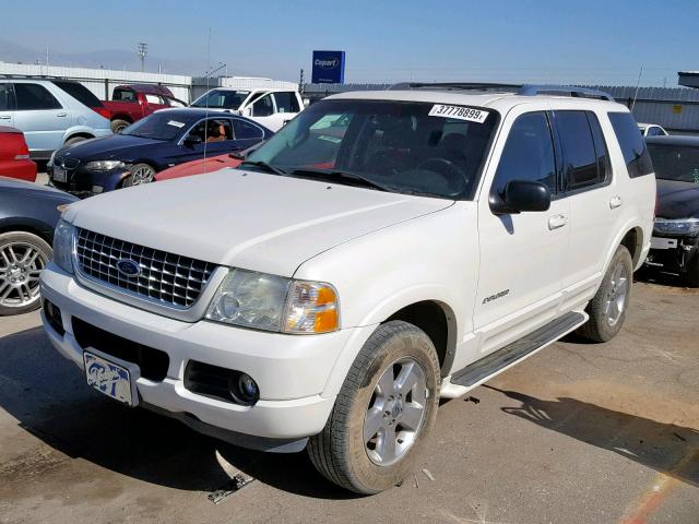 1FMZU65W54ZA22150 - 2004 FORD EXPLORER L WHITE photo 2