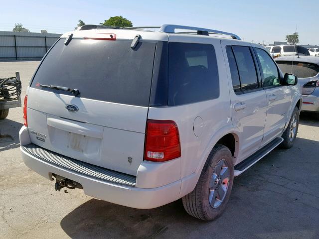 1FMZU65W54ZA22150 - 2004 FORD EXPLORER L WHITE photo 4