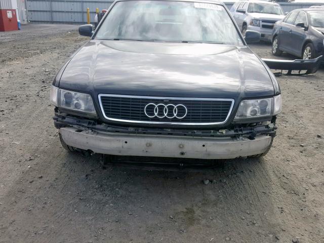 WAUBG34D5XN004221 - 1999 AUDI A8 QUATTRO BLACK photo 9