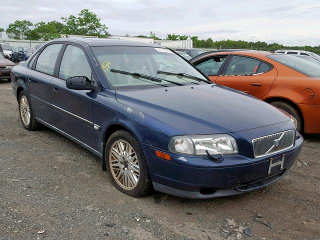 YV1TS92D721265100 - 2002 VOLVO S80 BLUE photo 1