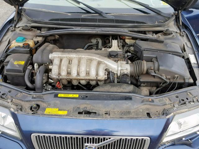 YV1TS92D721265100 - 2002 VOLVO S80 BLUE photo 7