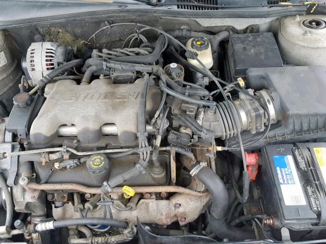 1G1ND52J616210512 - 2001 CHEVROLET MALIBU SILVER photo 7