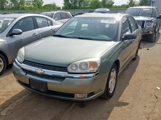 1G1ZU54805F177539 - 2005 CHEVROLET MALIBU LT GREEN photo 2