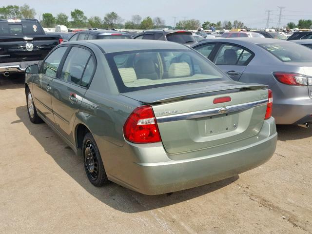 1G1ZU54805F177539 - 2005 CHEVROLET MALIBU LT GREEN photo 3