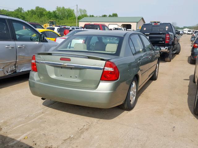 1G1ZU54805F177539 - 2005 CHEVROLET MALIBU LT GREEN photo 4