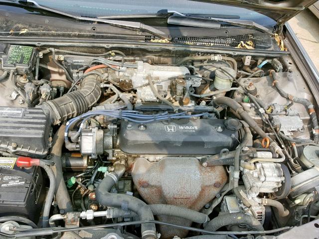 1HGCB7654PA174503 - 1993 HONDA ACCORD LX GRAY photo 7