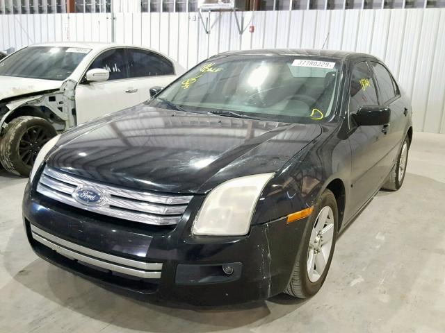 3FAHP07178R141002 - 2008 FORD FUSION SE BLACK photo 2