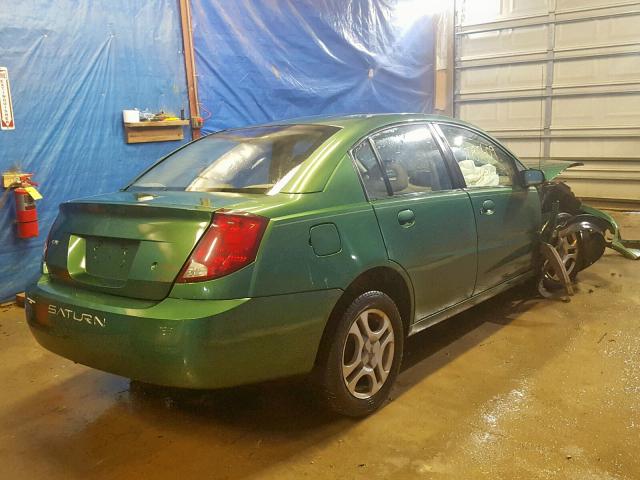 1G8AL52F64Z163497 - 2004 SATURN ION LEVEL GREEN photo 4