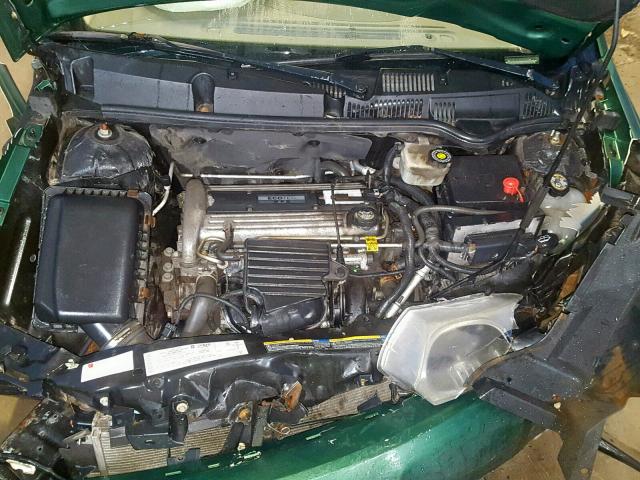 1G8AL52F64Z163497 - 2004 SATURN ION LEVEL GREEN photo 7