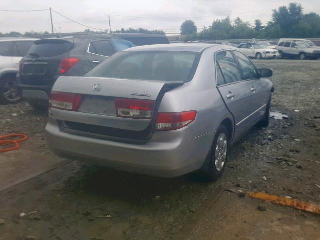 JHMCM56383C034124 - 2003 HONDA ACCORD LX GRAY photo 4