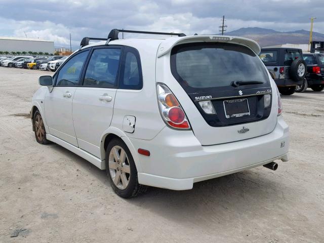 JS2RC61H655302916 - 2005 SUZUKI AERIO SX WHITE photo 3